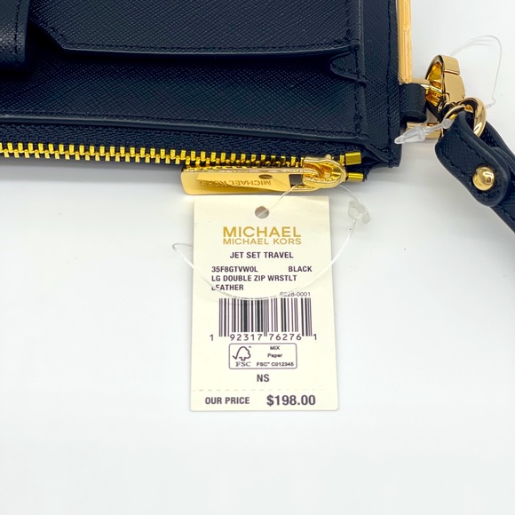 Michael Kors Double Zip Wallet Wristlet - Picture 6 of 8